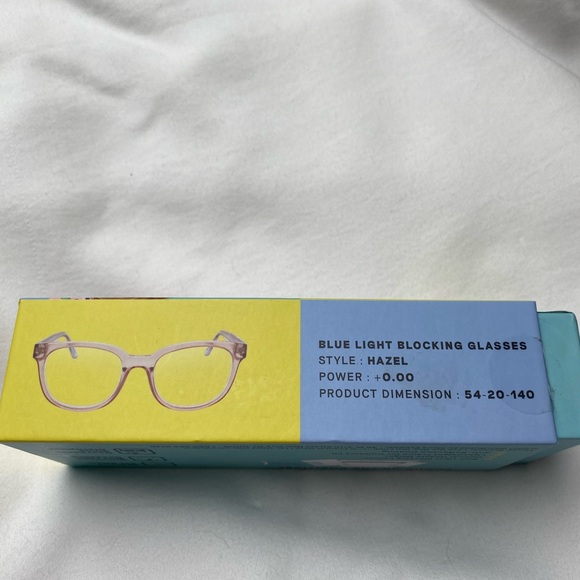 Flower Eyewear Blue Light Blocking Glasses Hazel Style - Picture 3 of 6